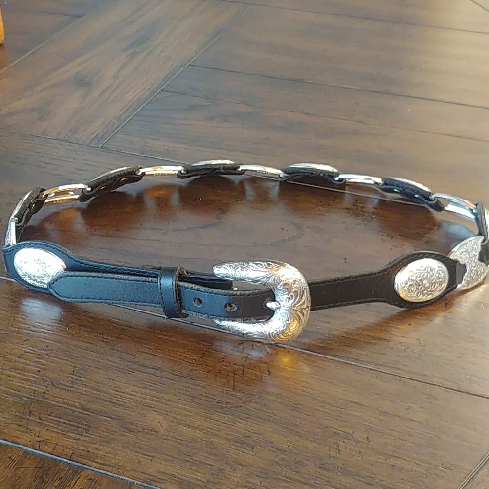 Tony Lama Western Leather Belt